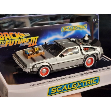 Scalextric C4307 Delorean Back to the Future 3 Time