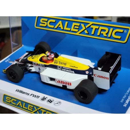 Scalextric C4318 Williams FW11 1986 British Grand Prix Nigel Mansell