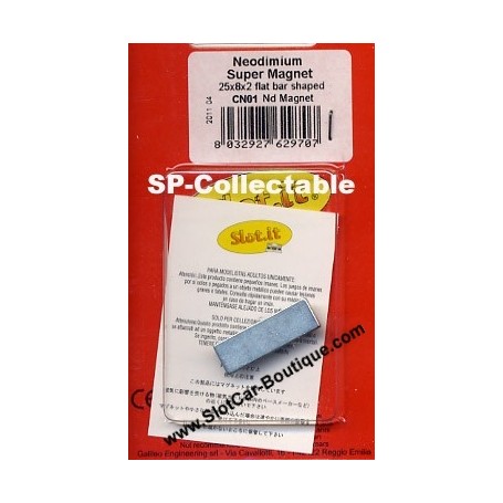 Slot it Neodimium Super Progressive Magnet For Scalextric 1/32 Slot Cars CN02 