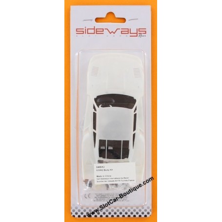 SIDEWAYS SWB/320A BMW 320 WHITE BODY KIT NEW 1/32 SLOT CAR PART 
