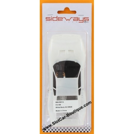 SIDEWAYS SWB/320A BMW 320 WHITE BODY KIT NEW 1/32 SLOT CAR PART 
