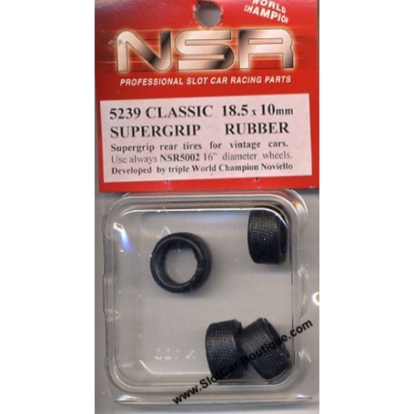 NSR Slick Rear 19.5 x 10 Supergrip for 16.5mm dia Wheels NSR5271 