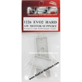 White 1:32 spare part NSR 1273 Narrowed Sidewinder Short Can Motor Mount Hard 