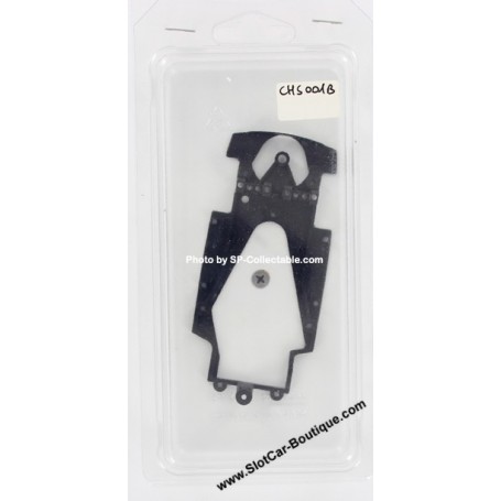 THUNDER SLOT CHS002B LOLA SPYDER CHASSIS STANDARD BLACK  NEW 1/32 SLOT PART 