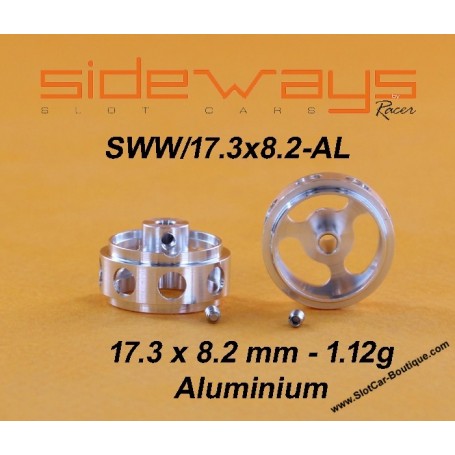 Racer Sideways SWW/G5 Rear Aluminum Wheels GR5 17.3x8mm 2.38mm 