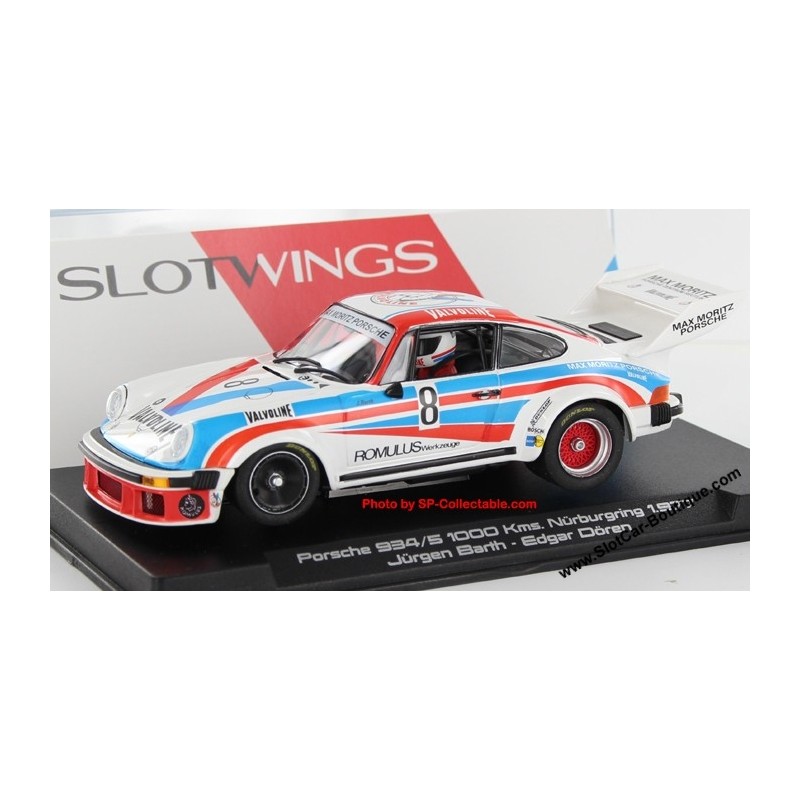 Slotwings W065 02 Porsche 934 5 1000 Km Nuburgring 1977 Jurgen Barth Edgar Doren