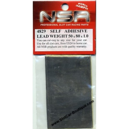 NSR 4829 plomb adhesif 1mm