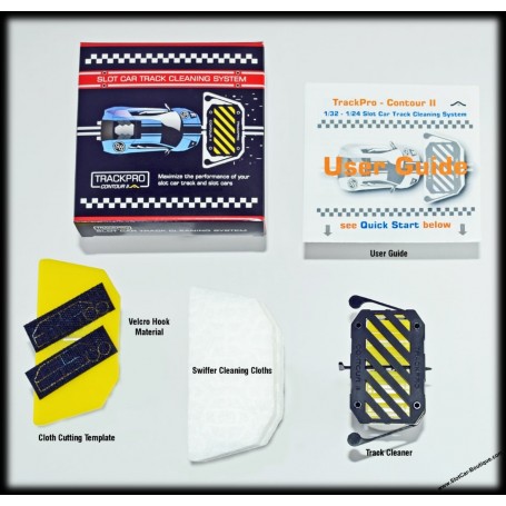 Slot car track sales cleaning
