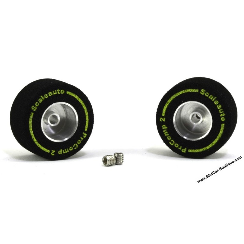 Scaleauto SC-2025 Wheel ø11 20.8x11mm Axle 2.38mm 3/32 ProComp2
