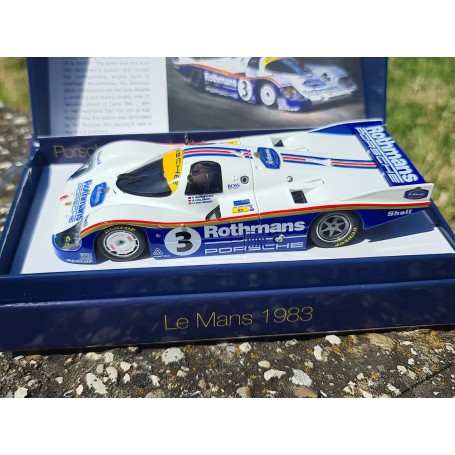 Used in Box Slot.it Slot.It Porsche 956C 3rd Le Mans 1983 #21 Blue Slot Race Car 